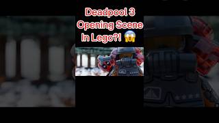 Deadpool 3 Opening Scene In Lego 😱 shorts short lego [upl. by Einwahs928]