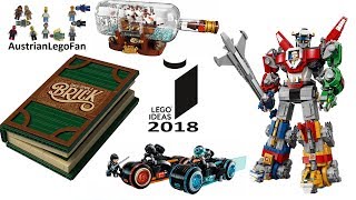 Lego Ideas 2018 Compilation of all Sets [upl. by Ear]