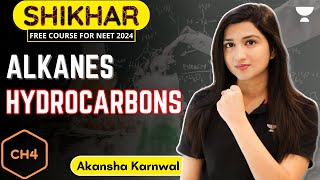 Hydrocarbons  Alkanes  NEET 2024  Akansha Karnwal [upl. by Einimod]