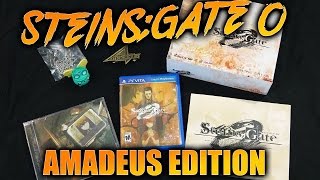 SteinsGate 0 Amadeus Edition Unboxing PSVITA [upl. by Maggi]