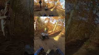 Gnarly climb up and out of the rockslide Full vid 👆 [upl. by Nyladam]