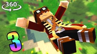 The Dropper 3  The Craziest Drops  360° Minecraft Video [upl. by Gearalt]