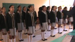 Himno Nacional Mexicano Esc Sec Tec No 74 San Diego Rioverde SLP [upl. by Nickles]