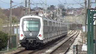 RER ALes MI2N et MI09 en service sur le RER A [upl. by Ahsiner]