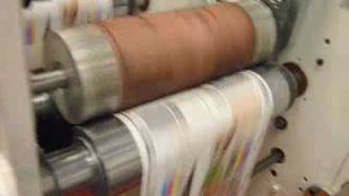 Flexo Label Press by Multitec India [upl. by Asserat353]