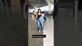 Exclusive Bhumi Pednekar 📸 ✨ Sanpped At The Airport bhumipednekar airportlook celebritynews [upl. by Iseabal620]