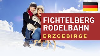 Oberwiesenthal Fichtelberg  Rodelbahn  Sáňkařská dráha [upl. by Okier540]