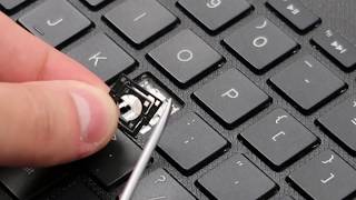 How To Fix HP Key  Replace Repair Install Keyboard Key Letter Function Arrow [upl. by Ijneb49]