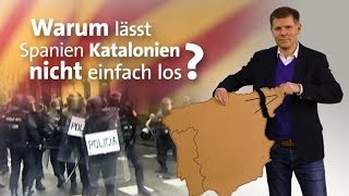 kurzerklärt Warum Spanien an Katalonien festhält [upl. by Nivled]