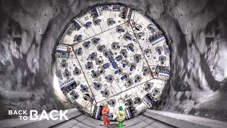 Digging Deep Inside The Worlds Biggest Tunnel Megaprojects [upl. by Ahsimit372]