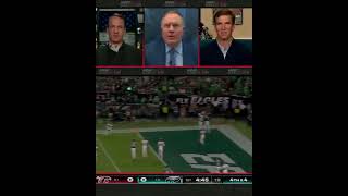 Bill breaking down this Saquon moment on the ManningCast 🤝 shorts [upl. by Py]