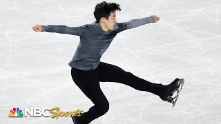 Nathan Chen breaks 100 points in dominant redemptive short program  NBC Sports [upl. by Marv]