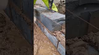 how to lay a trench block [upl. by Panaggio]