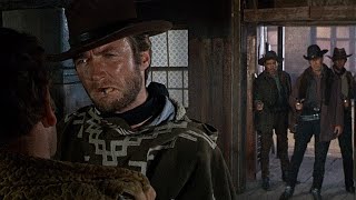 For a Few Dollars More  Clint Eastwoods Entrance 1965 HD [upl. by Evy]