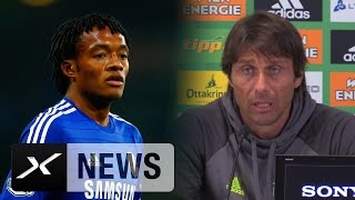 Antonio Conte quotJuan Cuadrado ein ChelseaSpielerquot  Rückholaktion von Juventus [upl. by Damali251]