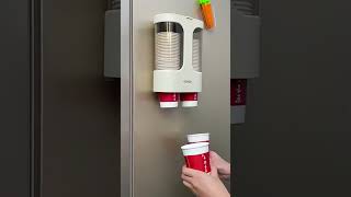 Keep this cup dispenser at home it is convenient for guests to take it kitchen kitchenspace [upl. by Berneta]