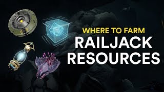 Where to farm Railjack Resources Cubic Diodes Carbides Pustrels amp Copernic Warframe [upl. by Giavani]