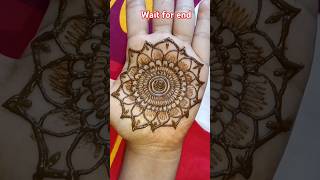 easy flower mehendi designs 🥰beutifull flowers design 😱mehndi trending shortsvideo ytshorts [upl. by Ginnifer139]