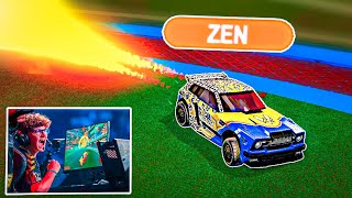 BEST OF ZEN IN RLCS  ROCKET LEAGUE RLCS BEST PLAYS [upl. by Nesbitt]