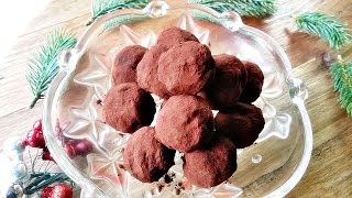 Rezept MarzipanMandelPralinen mit Zimt  Pralinen für Weihnachten  DIY Geschenkidee [upl. by Icak500]