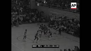 Wilt Chamberlain game winner against the Lakers in 1964 [upl. by Doownyl447]