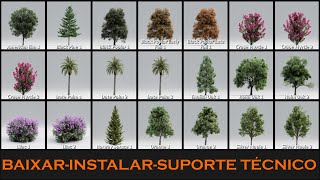 Forest Pack funcionando 3ds max 2017 até 2021 quotDOWNLOADquot [upl. by Kennie]