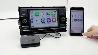 The Best Wireless Carplay For Original Car With Wired CarPlay  ESSGOO Research amp Development [upl. by Llednahc]