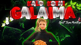 Kalo Kothi Galaima  Best Sync l Freefirevideo [upl. by Greenquist811]