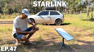 STARLINK ESTÁ FUNCIONANDO NA ARGENTINA Teste na prática T3 EP47 [upl. by Neehar14]