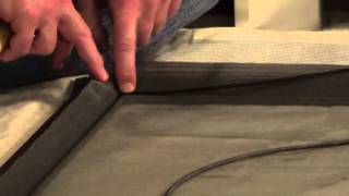 How to Rescreen a Screen Door  How To Rescreen  How To Screen [upl. by Haissem]