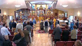 Divine Liturgy at St Hermans Orthodox Church on October 6 2024 [upl. by Aitnom]