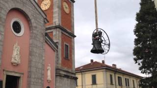 Le campane tornano sul campanile di Cazzago [upl. by Retluoc]