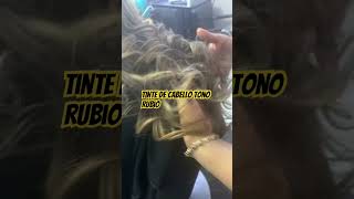 Tinte de cabello tono rubio  belleza regionalmexicano  usa 🇺🇸 [upl. by Beltran]