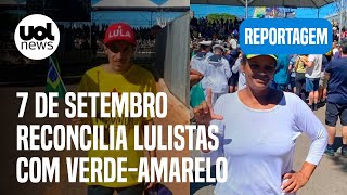 7 de Setembro no governo Lula reconcilia lulistas com verdeamarelo [upl. by Muhan60]