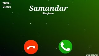 Samandar Ringtone  Samandar mein Kinara Tu Ringtone  Jubin Nautiyal  New Ringtone 2020 [upl. by Mohammad]