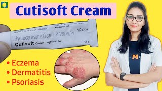 Cutisoft Cream  Hydrocortisone 1 Cream Uses  Doses and Sideeffects [upl. by Woodhead]