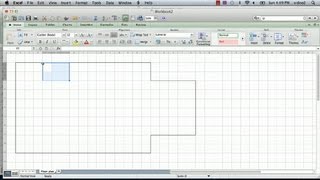 How to Make a Floorplan in Excel  Microsoft Excel Tips [upl. by Meng]