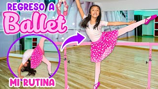 🩰¡REGRESE A BALLETMI RUTINA FAVORITA🥰l Yo soy Aranza 💕 [upl. by Sidnal]