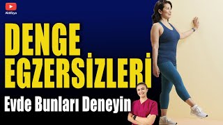 DENGE EGZERSİZLERİ dengeantrenmanı balanceexercises [upl. by Gal]