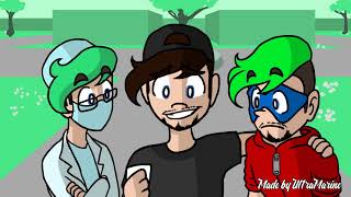 Card trick  jacksepticeye animation [upl. by Weatherley]