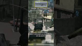 Best Holger 26 Gunsmith in Season 3 in COD Mobile shorts holgergunsmith [upl. by Tega]