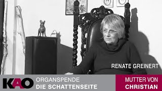 Organspende  Die Schattenseite  Interview mit Renate Greinert [upl. by Alletneuq887]