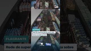 Rede de supermercados de Uberlândia faz alerta sobre trio que furtou produtos em uma das unidades [upl. by Corotto]