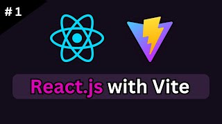 Create Reactjs App with Vite Getting Started Tutorial 1 [upl. by Sheryl]