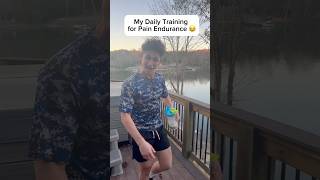 Do not attempt my pain training😂🏈 threadperformance football sports funny comedyskit [upl. by Arym]