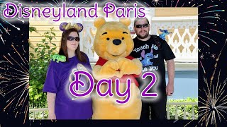 Disneyland Paris  Characters meets  Day 2 [upl. by Lavina396]