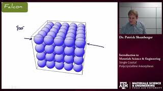 Single Crystal Polycrystalline Amorphous Intro to Materials [upl. by Nnayllehs]