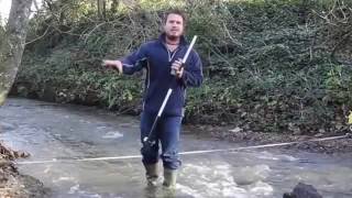 River measurements with Barry and Ben The Geography Men [upl. by Oringa]