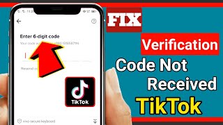 Fix TikTok 6 Digit Code Not Received  How to Fix TikTok Verification Code Not Working [upl. by Nosyaj367]