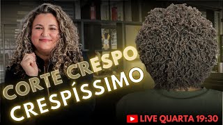 Como cortar cabelo crespo crespíssimo [upl. by Furie]